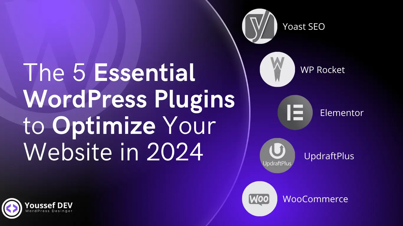 The 5 Essential WordPress Plugins to Optimize Your Website in 2024